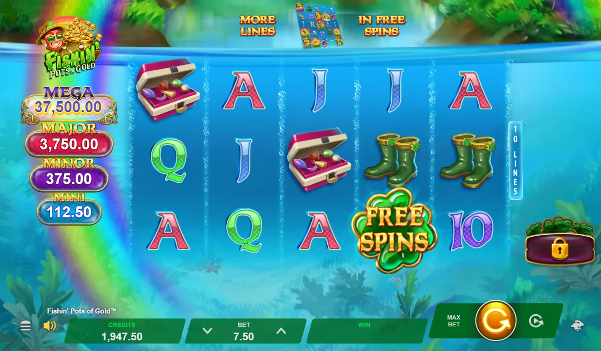 Fishin' Pots of Gold: Gold Blitz EXTREME Slot